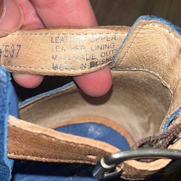 Miz Mooz women’s Fifi chunky heeled sandals size 37 US 7 - Picture 7 of 11